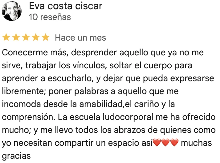 testimonio ludocorporal